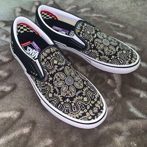Baker Bandana (black) VANS Skate Slip-Ons